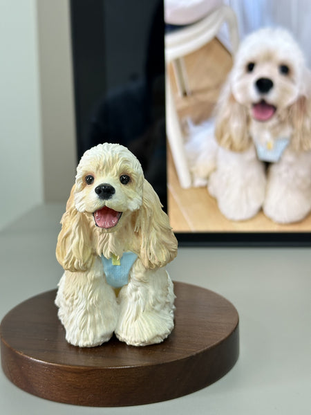 Custom Pet Figurine from Your Photos