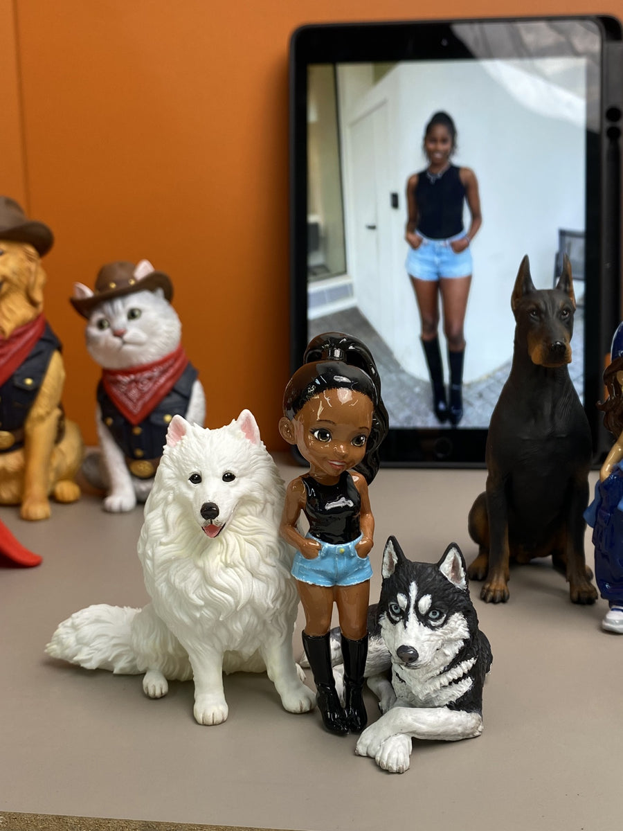 Custom Person & Pet Figurines from Your Photos